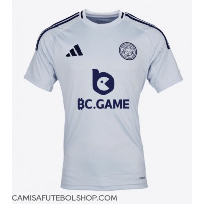 Camisa de time de futebol Leicester City Facundo Buonanotte #40 Replicas 3º Equipamento 2024-25 Manga Curta Camisa de time de futebol Leicester City Facundo Buonanotte #40 Replicas 3º Equipamento 2024-25 Manga Curta